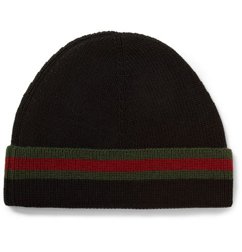 men's gucci beanie|gucci hat men's price.